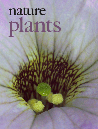 自然旗下新刊natureplants上线